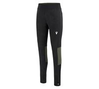 Macron Athleisure Fcc Fenis Woman Blk/Milgrn, Leggings Donna, Nero, XS