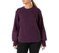 Macron Athleisure Fcc Kotka Round Neck Sweatshirt Plum Wmn, Felpa Donna, XL