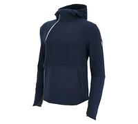 Macron Athleisure FCC NYON 1/4 Zip Hoodie Deep Blue Man Felpa Uomo, Blu, XXL