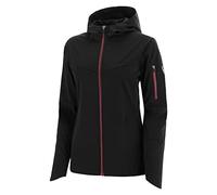 Macron Athleisure Scc Candia Softshell Hoody Jkt Blk Wmn, Giacca Donna, Nera, S