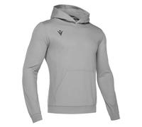 Macron, Banjo Hero, Felpa con Cappuccio, Grigio, S, Uomo