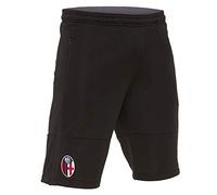 Macron Bfc M20 NER SR, Bermuda Travel Bologna FC 2020/21 Uomo, Nero, XL