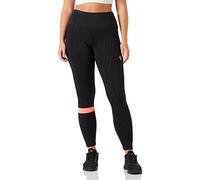Macron Fcc Clover Light Stretch Long Woman Blk/Ncor, Pantaloni Running Donna, Nero, XL