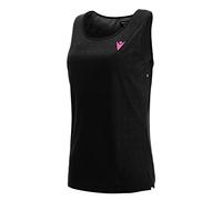 Macron Padel Start CB Lucia Singlet Woman Blk Printed, Canotta da Gioco Donna, Nero, XL