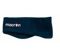 Macron Paraorecchie Eskimo Fascia Frontale Pile Sport Calcio Running Allenamento Blu Navy (XL)
