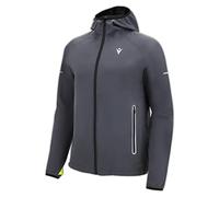Macron Run Fcc Caleb Rain Jacket Light Man Mgry, Giacca Antipioggia Uomo, Grigio (Grey), XXL