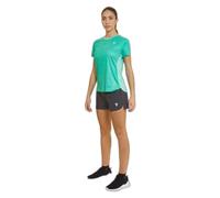 Macron Run Start SCD Rita T-Shirt PRNT AQUAM Mel SS Wmn, Donna, Azzurro, L
