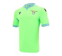 Macron SSL M20 Maglia Gara Away Ufficiale Mm SR, SS Lazio 2020/21 Uomo, Verde Fluo, 3XL