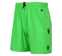 Macron SSL M20 Short Gara Away Ufficiale SR, Pantaloncini SS Lazio 2020/21 Uomo, Verde Fluo, 3XL