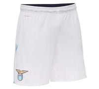 Macron SSL M20 Short Gara Home Ufficiale SR, Pantaloncini SS Lazio 2020/21 Uomo, Bianco, 3XL