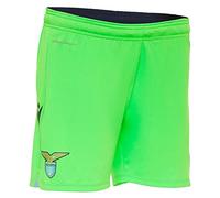 Macron SSL M20 Short Gara Ufficiale Jr, Pantaloncini da Bambino Away SS Lazio 2020/21 Bimbo, Verde Fluo, JM
