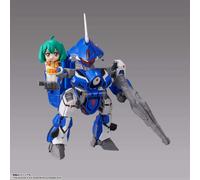Bandai Macross Frontier Tiny Session Vf25g Messiah Valkyrie Michael Utilizzo Con Figura Ranka 10 Cm