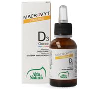 alta natura Macrovyt vitamina d3 veg gocce 30 ml