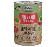 MAC's 6 x 400 g Alimento umido per cane - Manzo e Verdure