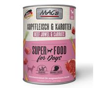 MAC's Adult 12 x 800 g - Guanciale di manzo & Carote