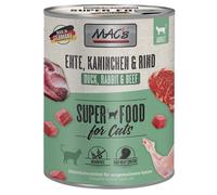 MAC's Cat 12 x 800 g - Anatra, Coniglio & Manzo