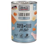 MAC's Cat 6 x 400 g umido per gatto - Salmone & Pollo