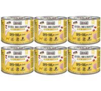 MAC's Cat | Adulto | Lattina da 200 g - Pollo, manzo e mirtilli rossi 6x200 g