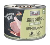 MAC's Cat Feinschmecker 24 x 200 g Alimento umido per gatti - Agnello & pollo