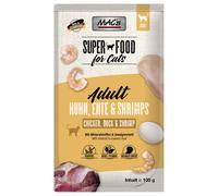 MAC's Cat in busta 12 x 100 g Pacco misto umido per gatti - Pollo, Anatra & Gamberetti