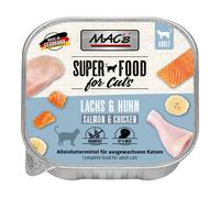 MAC's Cat in vaschetta 16 x 100 g - Salmone & Pollo