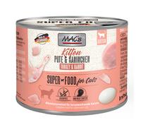 MAC's Cat Kitten 6 x 200 g Alimento umido per gatti - Tacchino & Coniglio