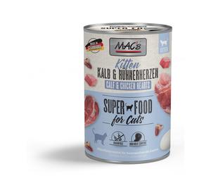 MAC's Cat Kitten Kalb & Hühnchenherzen 400gx6