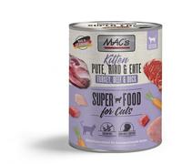 MAC's Cat Kitten Tacchino, Manzo & Anatra 800gx6