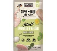 MAC's Cat Pouch Coniglio, Pollame & Dente di leone 100gx12