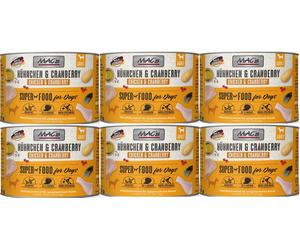 MAC's Dog | Adulto | Lattina da 200 g - Pollo e mirtilli rossi 6x200 g