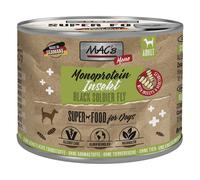 MAC's Monoprotein Insetti & Superfood 6 x 180 g - Mosca soldato nera (Hermetia illucens)