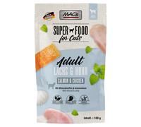 MAC's Cat in busta 12 x 100 g Pacco misto umido per gatti - Salmone & Pollo