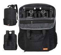 Mactso, Borsa da viaggio per passeggino compatibile con GB Pockit Air Plus All Terrain e GB Pockit + All City, zaino da viaggio leggero per passeggino per aereo (nero, L)