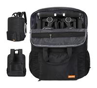 Mactso, Borsa da viaggio per passeggino compatibile con GB Pockit e GB Pockit Air Plus All Terrain, zaino da viaggio leggero per passeggino per aereo (nero, M)
