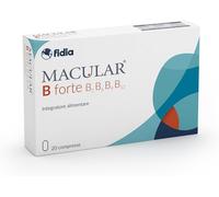 MACULAR B Forte - 20 Compresse Integratore Alimentare Con Vitamina B2, B6, B9, B