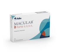 MACULAR B Forte 20 Compresse Integratore Alimentare con Vitamina B2 B6 B9 B12