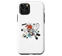 Mad Alice Punk Wonderland Bunny Orecchie Melting Clock Chaos Custodia per iPhone 11 Pro