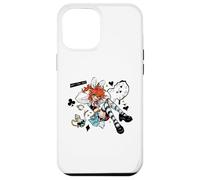 Mad Alice Punk Wonderland Bunny Orecchie Melting Clock Chaos Custodia per iPhone 12 Pro Max