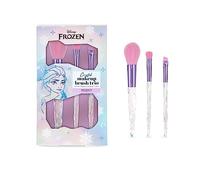 MAD BEAUTY Disney Frozen Elsa Icy Touch, trio di pennelli per cosmetici, 10 anni di anniversario, tre pennelli da trucco, cosmetici e regali per la cura di sé
