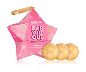 Mad Beauty FabYuleOus bomba da bagno effervescente 3x50 g