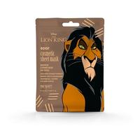 MAD BEAUTY Maschera viso Lion King Sheet Mask Scar: maschera viso rigenerante e nutriente con design scar per una pelle idratata e rinnovata.