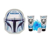 Mad Beauty Set regalo XL Star Wars 3D - The Mandalorian - bomba da bagno, lozione per corpo, gel doccia, spugna