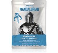 Mad Beauty Star Wars Mandalorian Silver Face Mask maschera in tessuto 25 ml