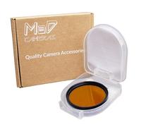 MaD Camera - Filtro di correzione arancia da 49 mm - Riduce l'abbagliamento e migliora il contrasto - Filtro per obiettivi fotografici premium per fotocamere DSLR