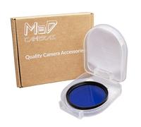 MaD Cameras 49mm Blu Filtro per obiettivo fotografico con correzione del colore - Riduce l'abbagliamento, migliora il contrasto e la profondità per fotocamere DSLR e Mirrorless - Blu 49mm