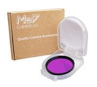 Mad Cameras 58 Mm Filtro Correttore Fld Viola Per Fotocamere Reflex | Neutralizza Dominanti Verde-Blu Da Luce Fluorescente Per Colori Naturali E Precisa Correzione Del Colore In Interni.