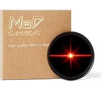 MaD Cameras Filtro per obiettivo fotocamera effetto stella - aggiunge brillantezza ai punti luce per fasion/paesaggio notturno (62 mm, 6 punti)