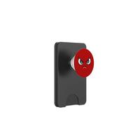 Mad Cranky Face - Funny Cartoon Red PopSockets PopWallet per MagSafe