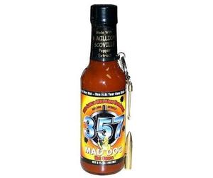Mad Dog 357 Collector's Edition Salsa calda con Bullet Spoon, 5 fl oz by The Great American Spice Company [Foods]