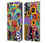 MAD DOG ART GALLERY ANIMALI CUSTODIA COVER PORTAFOGLIO IN PELLE PER APPLE iPHONE